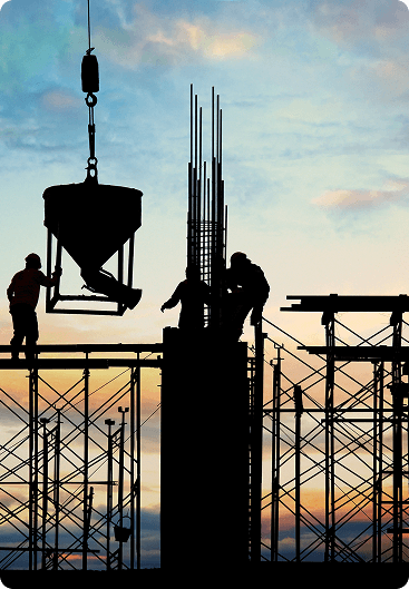 Ingénieur sur un chantier